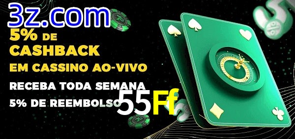 Promoções do cassino ao Vivo 55Ff